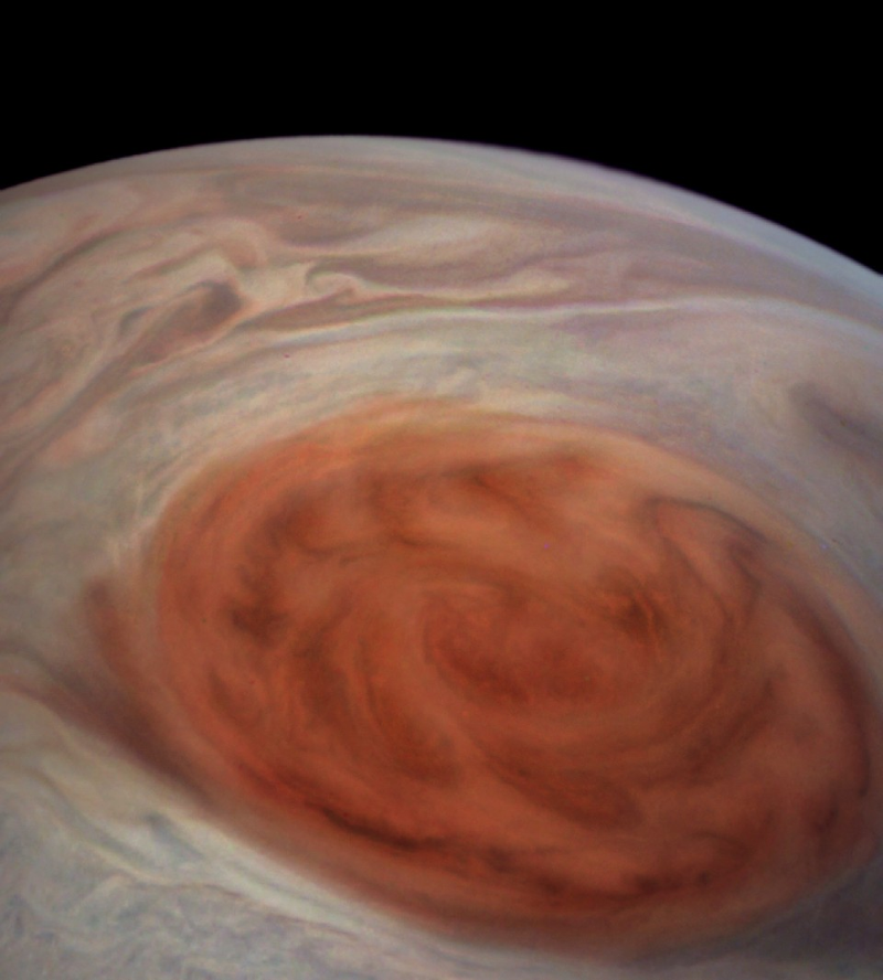 Imagen: NASA / Juno.